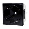 Kopos QS 45X45_FB Розетка QUADRO черная 16 A, 250 V AC