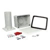 Kopos KUZ-VI_KB Коробка с тубусом и крышкой для утепленного фасада 140х180х1230-330 мм