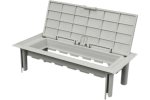 Kopos KOPOBOX MINI P_HB Лючок в каб. каналы PK на 3 модуля 45х45