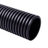 Kopos KF 09040_UVFA Труба двустенная гибкая УФ черная с протяжкой и соединительной муфтой D=40мм