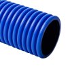 Kopos KD 09160_CC Труба двустенная жесткая синяя с соединительной муфтой 6м