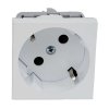 Kopos QS 45X45 C_HB Розетка QUADRO со шторками белая 16 A, 250 V