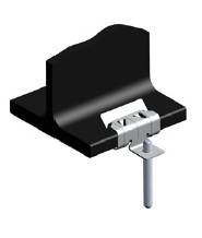 Фотография товара 'Kopos BZ-8-14-M6-G Балочный зажим 8-14мм с отгибом и резьбой М6'