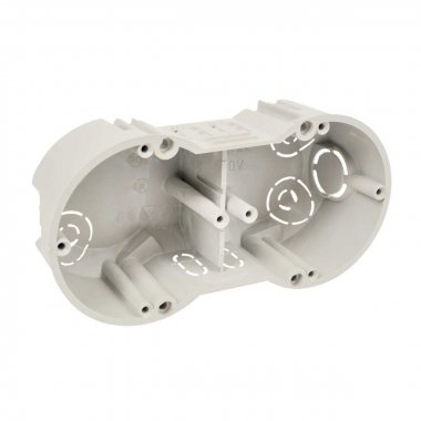 Фотография товара 'Kopos KP 64/2_KA Коробка установочная двойная для твердых стен 141х70х45 мм'