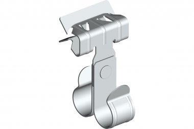 Фотография товара 'Kopos BZ-2-7-TD25 Балочный зажим 2-7мм под трубу 25мм двойной'