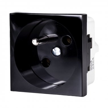 Фотография товара 'Kopos QP 45X45_FB Розетка QUADRO с заземляющим контактным штырем 16 A, 250 V'