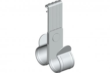 Фотография товара 'Kopos VBZ-1-5-TD20 Вертикальный балочный зажим 1-5мм под трубу 20мм двойной'