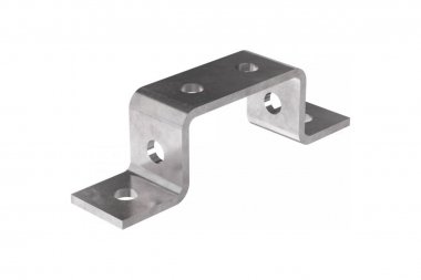 Фотография товара 'Kopos VS-LP-41-102-S Пластина П-образная 6 отв. под двойной профиль 41х41 (S)'