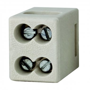 Фотография товара 'Kopos KS_2PO6 Клеммник двойной керамические огнестойкий 1,5-6 мм2'