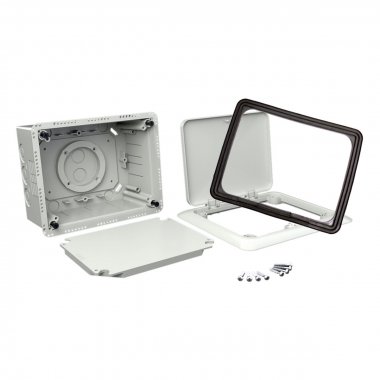 Фотография товара 'Kopos KUZ-VO_KB Коробка с откидной крышкой для утепленного фасада 140х180х86-146мм'