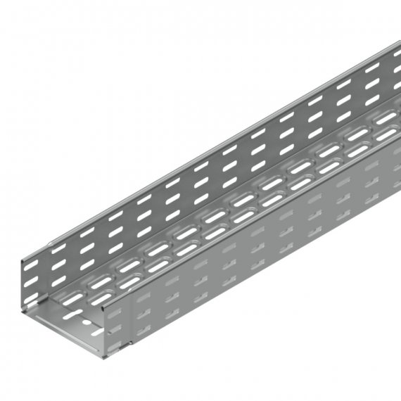 Фотография товара 'Kopos KZI-LP-60-40-080-IX Лоток перфорированный KZI LP 60x40х3000 0,8 мм (INOX)'