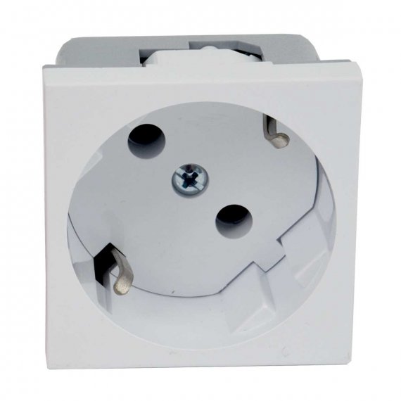 Фотография товара 'Kopos QS 45X45_HB Розетка QUADRO белая 16 A, 250 V AC'