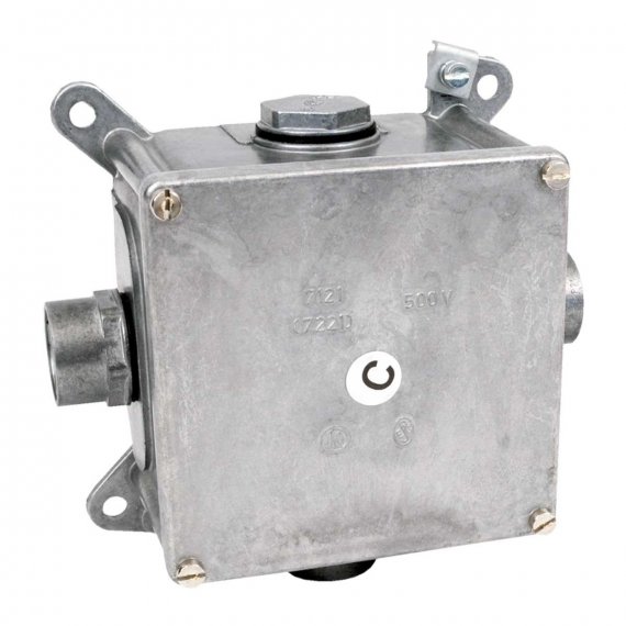 Фотография товара 'Kopos 7121 C_P21 Коробка распределительная алюминиевая IP54 96х96х64мм'