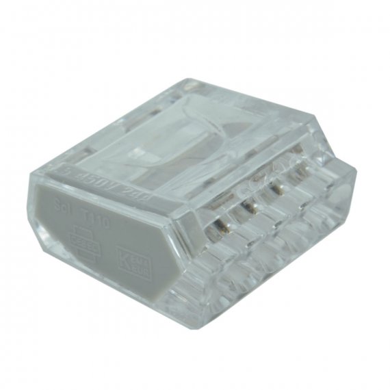 Фотография товара 'Kopos TYP015_XX Клеммник соединительный 5-ти проводной, 1,0-2,5мм2, 24А, 450 В'