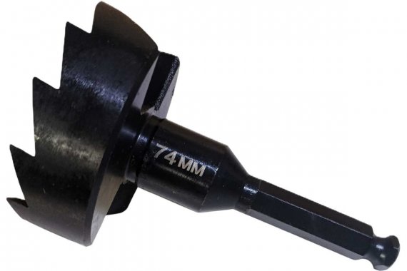 Фотография товара 'Kopos SSF2-74D-120 Самоподающее (винтовое) сверло Форстнера 74 мм по дереву'