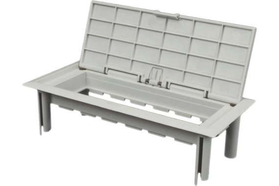 Фотография товара 'Kopos KOPOBOX MINI P_HB Лючок в каб. каналы PK на 3 модуля 45х45'