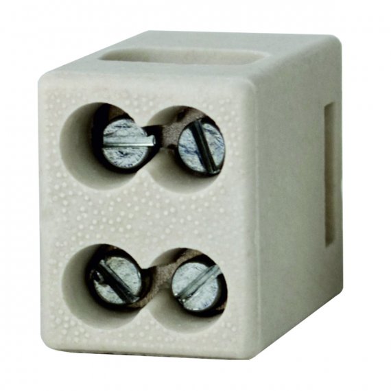 Фотография товара 'Kopos KS_2PO6 Клеммник двойной керамические огнестойкий 1,5-6 мм2'