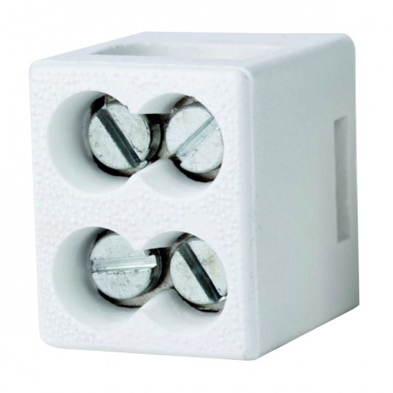 Фотография товара 'Kopos KS_2PO10 Клеммник двойной керамические огнестойкий 1,5-10 мм2'