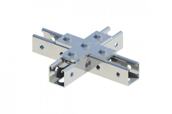 Фотография товара 'Kopos VS-LP-41-704-S Пластина Х-образная 5 отв. (S)'