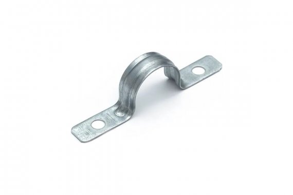 Фотография товара 'Kopos PF-6808-9-ZNM Скоба металл. усиленная 2-х лапковая d 8-9 мм'