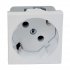 Фотография товара 'Kopos QS 45X45_HB Розетка QUADRO белая 16 A, 250 V AC'